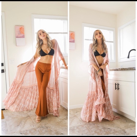 The PAISLEY Print Yukata Duster - Picture 6 of 8